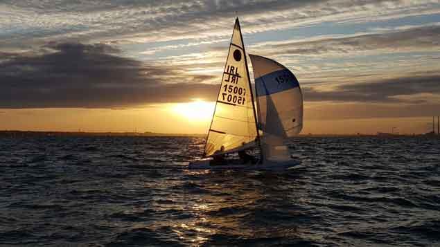 Louis Smyth passes away at the age of 81 photo copyright Frank Miller taken at  and featuring the Fireball class