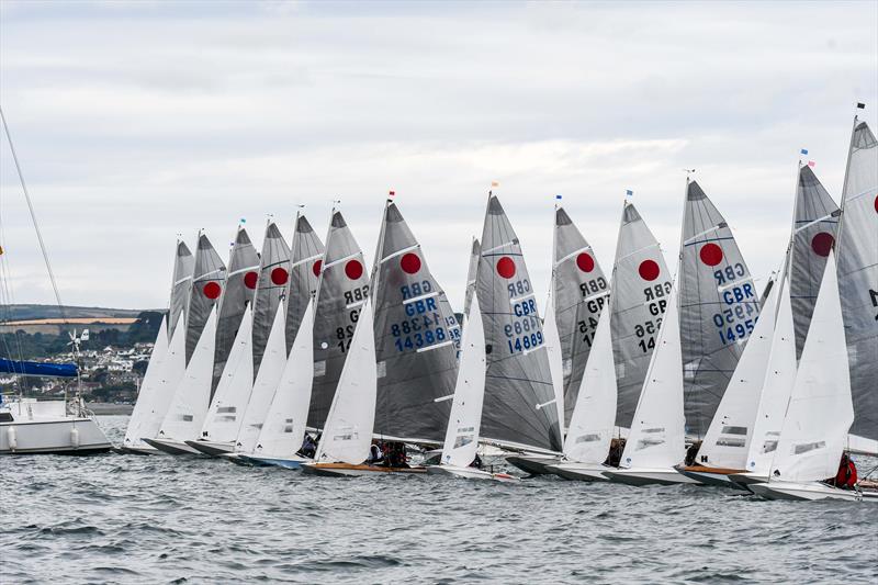 Gul Fireball National Championship at Penzance day 5 photo copyright Lee Whitehead / www.photolounge.co.uk taken at Penzance Sailing Club and featuring the Fireball class