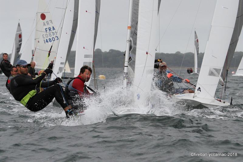 Fireball French Championship at Carnac photo copyright YCCarnac taken at Yacht Club de Carnac and featuring the Fireball class