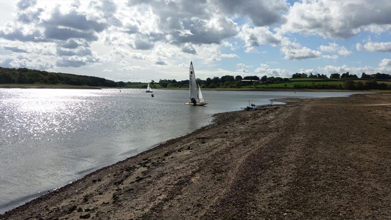 Someone pulled the plug out at Staunton Harold photo copyright Simon Foskett taken at Staunton Harold Sailing Club and featuring the Fireball class