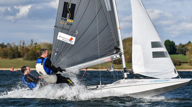 Fireball Inlands at Draycote Water photo copyright Nathalie Moreau taken at Draycote Water Sailing Club and featuring the Fireball class