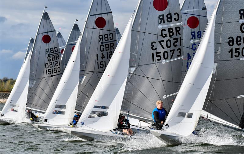 Fireball Inlands at Draycote Water photo copyright Nathalie Moreau taken at Draycote Water Sailing Club and featuring the Fireball class