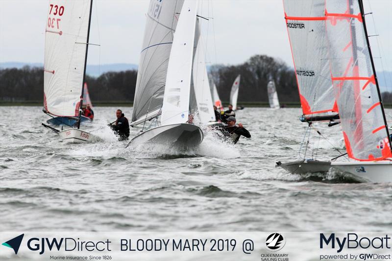 GJW Direct Bloody Mary 2019 photo copyright Mark Jardine taken at Queen Mary Sailing Club and featuring the Fireball class