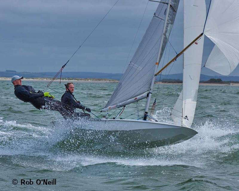 Fireball Gul Golden Dolphin Open at Hayling Island photo copyright Rob O'Neill taken at Hayling Island Sailing Club and featuring the Fireball class