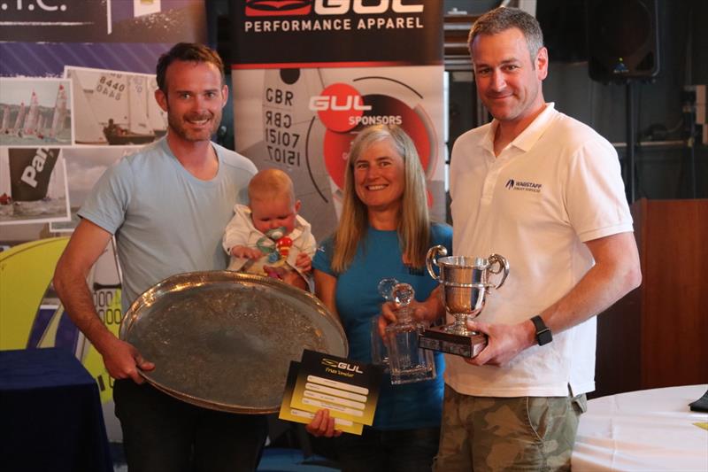 Ian Dobson & Richard Wagstaff win the Gul Fireball Nationals at Torbay photo copyright Andrew Robinson taken at Royal Torbay Yacht Club and featuring the Fireball class