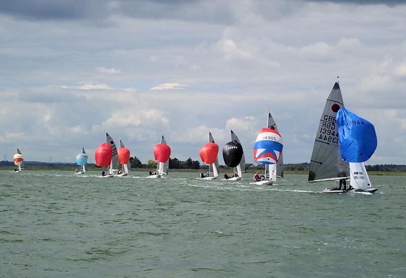 Blackwater Fireball Open photo copyright Zoe Nelson taken at Blackwater Sailing Club and featuring the Fireball class