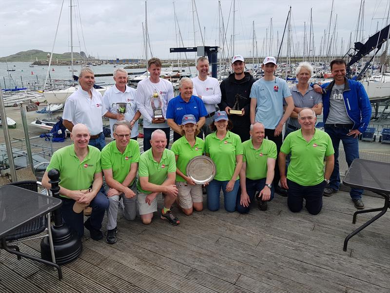 Participants in the Irish Fireball Nationals at Howth photo copyright Frank Miller taken at Howth Yacht Club and featuring the Fireball class