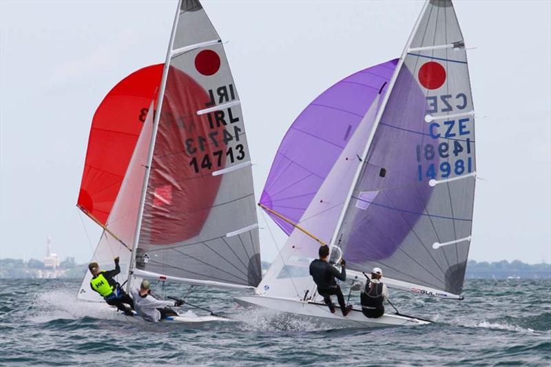 Fireball North American Championships photo copyright Urs Hardi taken at Pointe Claire Yacht Club and featuring the Fireball class