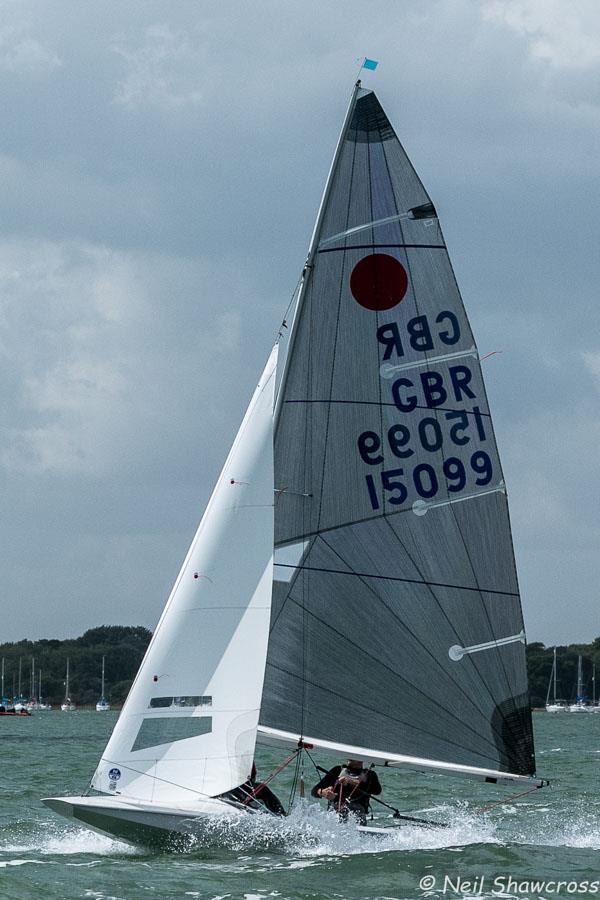 Fireball at Chichester Harbour Race Week photo copyright Neil Shawcross taken at Hayling Island Sailing Club and featuring the Fireball class