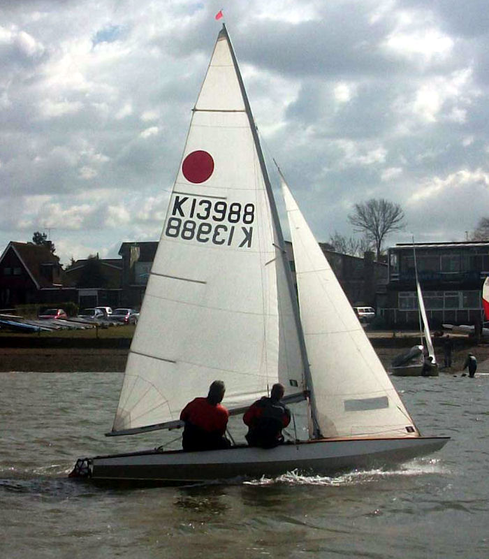 Maylandsea Bay Frostbite Series day 5 photo copyright Paul Wilkinson taken at Maylandsea Bay Sailing Club and featuring the Fireball class