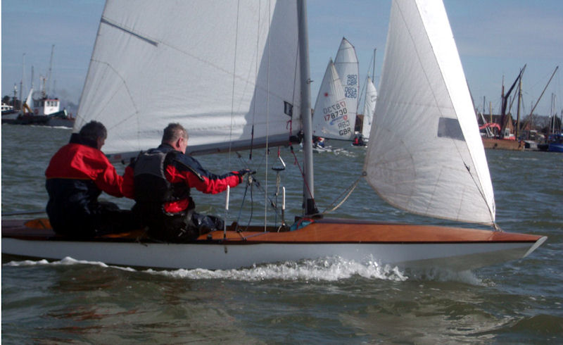 Maylandsea Bay Frostbite Series day 5 photo copyright Paul Wilkinson taken at Maylandsea Bay Sailing Club and featuring the Fireball class