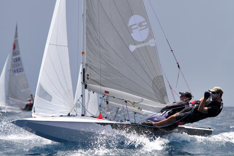 Fireball worlds in Barbados day 3 photo copyright Tom Gruitt / www.fotoboat.com taken at Barbados Yacht Club and featuring the Fireball class