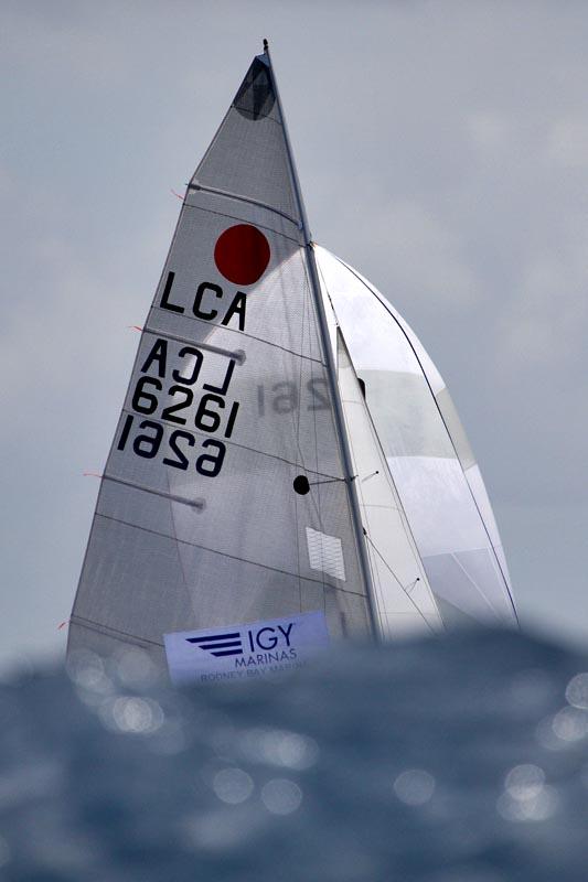 Fireball worlds in Barbados day 3 photo copyright Tom Gruitt / www.fotoboat.com taken at Barbados Yacht Club and featuring the Fireball class