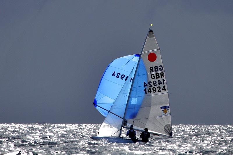 Fireball worlds in Barbados day 3 photo copyright Tom Gruitt / www.fotoboat.com taken at Barbados Yacht Club and featuring the Fireball class