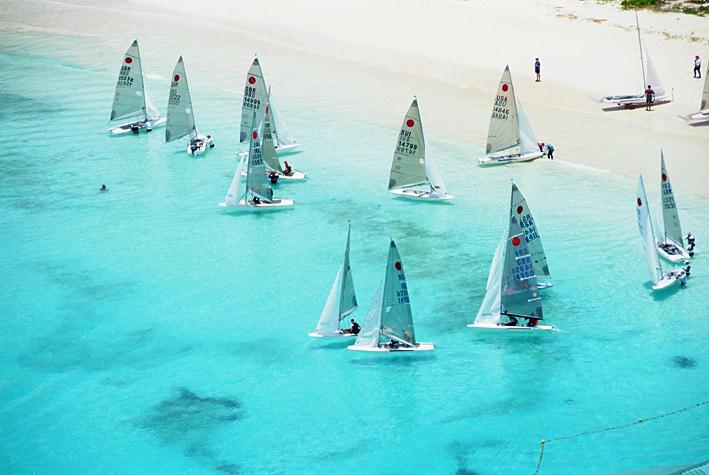Stunning conditions for the 2010 Fireball worlds in Barbados photo copyright www.barbados-photography.com taken at Barbados Yacht Club and featuring the Fireball class