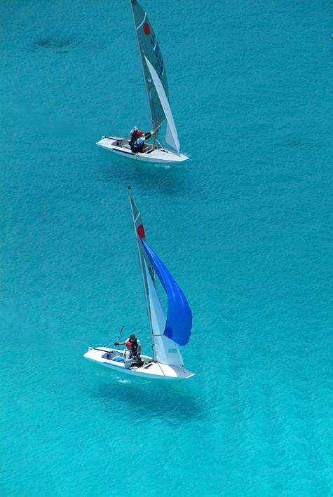 Stunning conditions for the 2010 Fireball worlds in Barbados photo copyright www.barbados-photography.com taken at Barbados Yacht Club and featuring the Fireball class