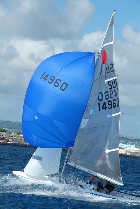 Stunning conditions for the 2010 Fireball worlds in Barbados photo copyright www.barbados-photography.com taken at Barbados Yacht Club and featuring the Fireball class
