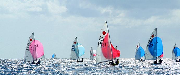 Stunning conditions for the 2010 Fireball worlds in Barbados photo copyright www.barbados-photography.com taken at Barbados Yacht Club and featuring the Fireball class