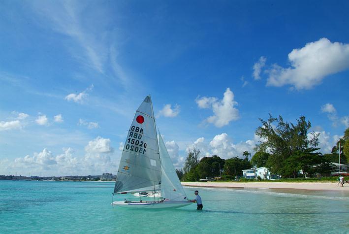 Stunning conditions for the 2010 Fireball worlds in Barbados photo copyright www.barbados-photography.com taken at Barbados Yacht Club and featuring the Fireball class