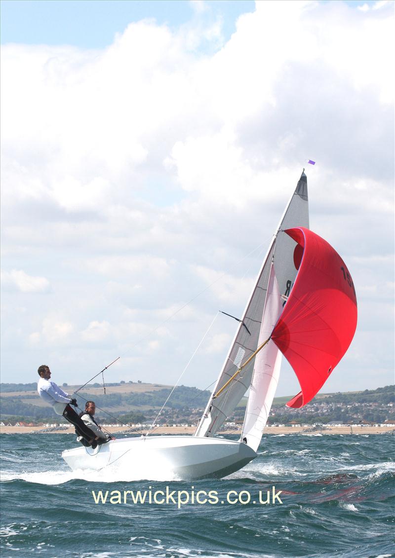 Fireballs at Shoreham photo copyright Warwick Baker / www.warwickpics.com taken at Shoreham Sailing Club and featuring the Fireball class
