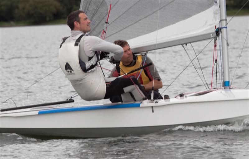 Fireballs at Notts County photo copyright David Eberlin taken at Notts County Sailing Club and featuring the Fireball class