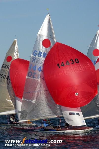 A crisp day for the Fireball Inland Championships photo copyright Mike Shaw / www.fotoboat.com taken at Draycote Water Sailing Club and featuring the Fireball class