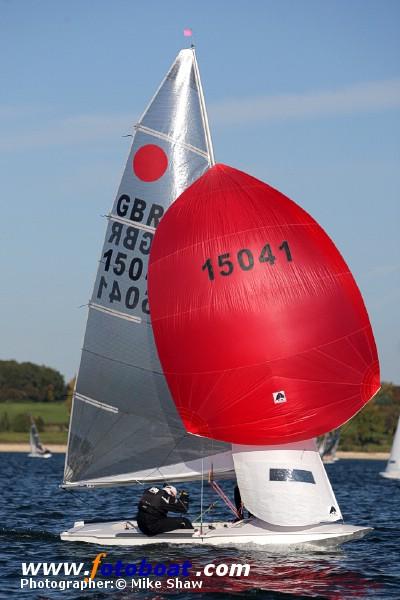 A crisp day for the Fireball Inland Championships photo copyright Mike Shaw / www.fotoboat.com taken at Draycote Water Sailing Club and featuring the Fireball class