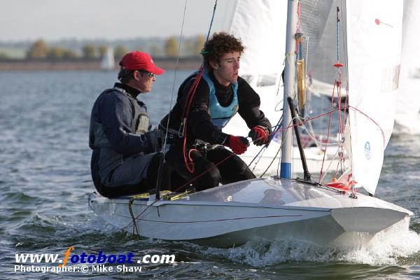 A crisp day for the Fireball Inland Championships photo copyright Mike Shaw / www.fotoboat.com taken at Draycote Water Sailing Club and featuring the Fireball class