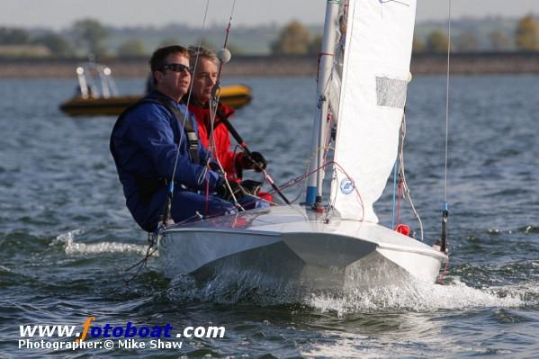 A crisp day for the Fireball Inland Championships photo copyright Mike Shaw / www.fotoboat.com taken at Draycote Water Sailing Club and featuring the Fireball class