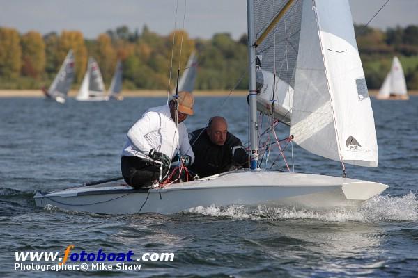 A crisp day for the Fireball Inland Championships photo copyright Mike Shaw / www.fotoboat.com taken at Draycote Water Sailing Club and featuring the Fireball class