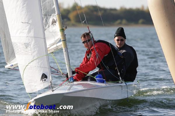 A crisp day for the Fireball Inland Championships photo copyright Mike Shaw / www.fotoboat.com taken at Draycote Water Sailing Club and featuring the Fireball class