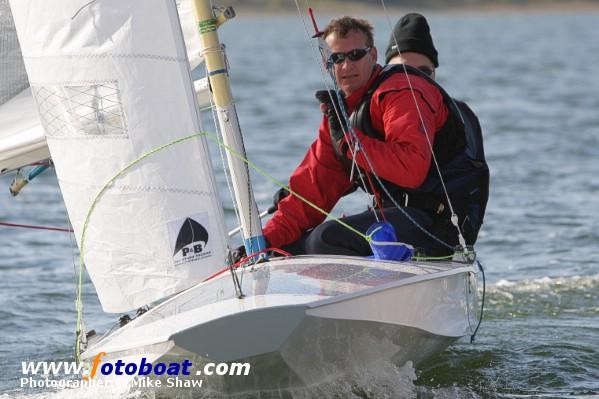 A crisp day for the Fireball Inland Championships photo copyright Mike Shaw / www.fotoboat.com taken at Draycote Water Sailing Club and featuring the Fireball class