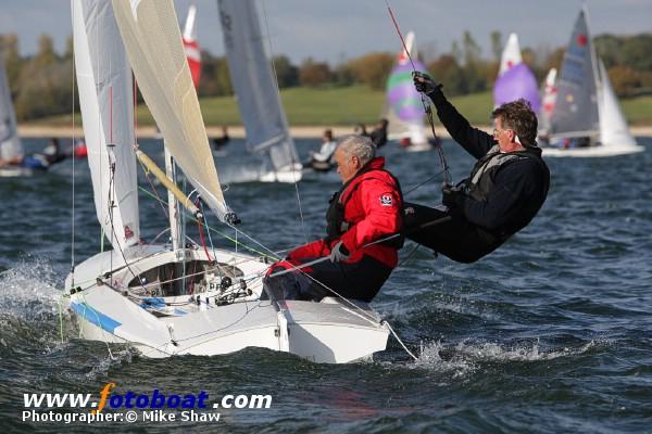 A crisp day for the Fireball Inland Championships photo copyright Mike Shaw / www.fotoboat.com taken at Draycote Water Sailing Club and featuring the Fireball class