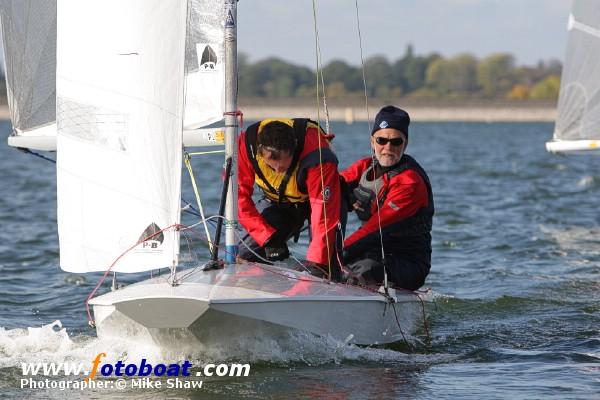 A crisp day for the Fireball Inland Championships photo copyright Mike Shaw / www.fotoboat.com taken at Draycote Water Sailing Club and featuring the Fireball class
