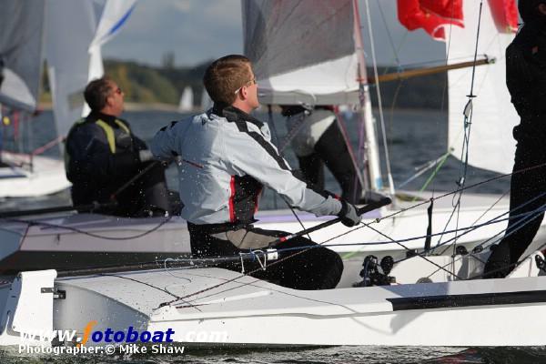 A crisp day for the Fireball Inland Championships photo copyright Mike Shaw / www.fotoboat.com taken at Draycote Water Sailing Club and featuring the Fireball class