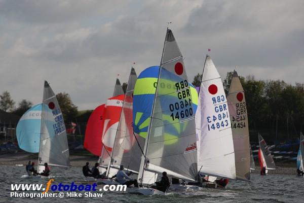 A crisp day for the Fireball Inland Championships photo copyright Mike Shaw / www.fotoboat.com taken at Draycote Water Sailing Club and featuring the Fireball class