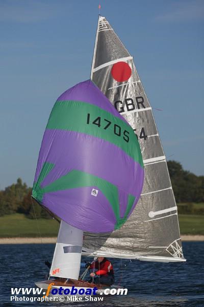 A crisp day for the Fireball Inland Championships photo copyright Mike Shaw / www.fotoboat.com taken at Draycote Water Sailing Club and featuring the Fireball class