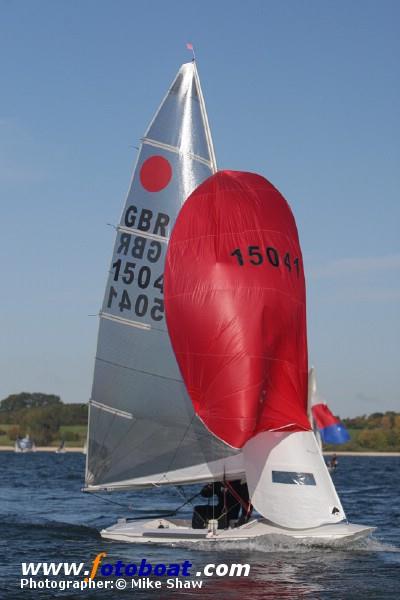 Winners at the Fireball Inland Championships photo copyright Mike Shaw / www.fotoboat.com taken at Draycote Water Sailing Club and featuring the Fireball class