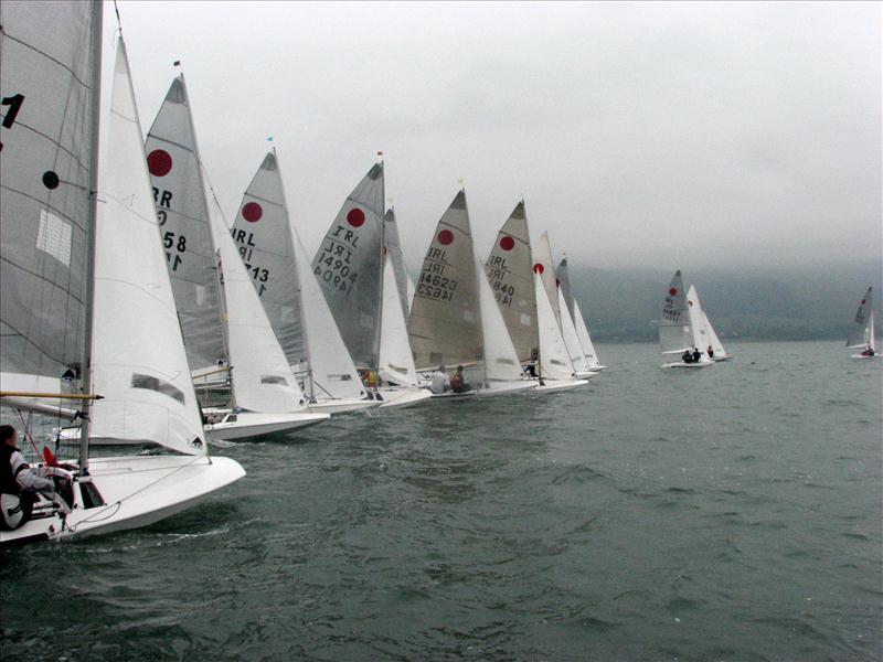 Fireball Leinsters at Carlingford Lough photo copyright Charlene Finnegan taken at Carlingford Sailing Club and featuring the Fireball class