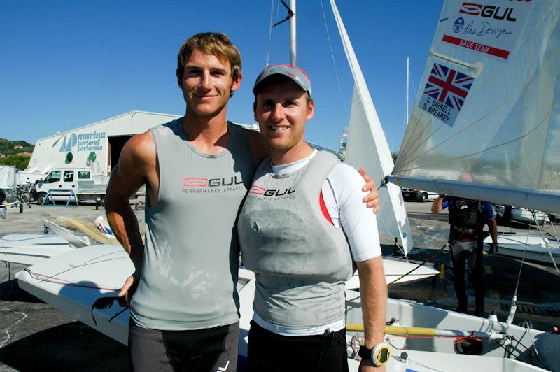 Christian Birrell and Sam Brearey finish 2nd at the Fireball World Championships at Portoroz, Slovenia photo copyright Jakica Jesih taken at GoSAILING and featuring the Fireball class