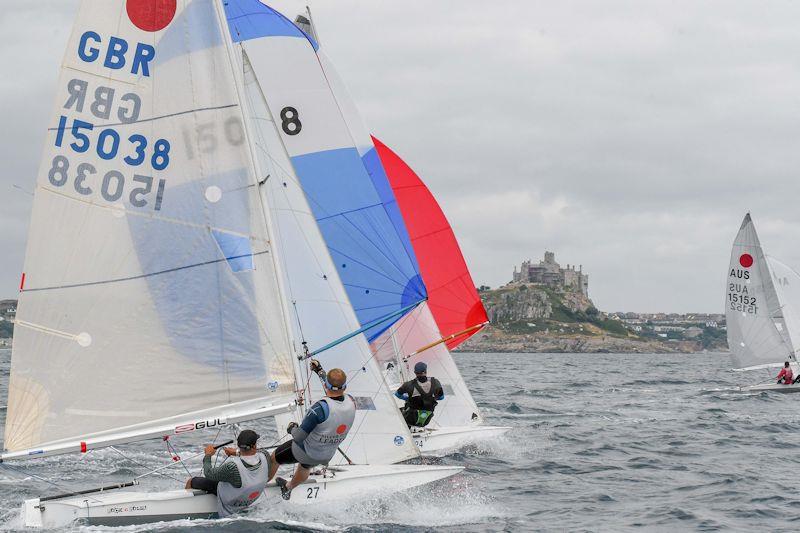 Gul Fireball National Championship at Penzance day 2 photo copyright Lee Whitehead / www.photolounge.co.uk taken at Penzance Sailing Club and featuring the Fireball class