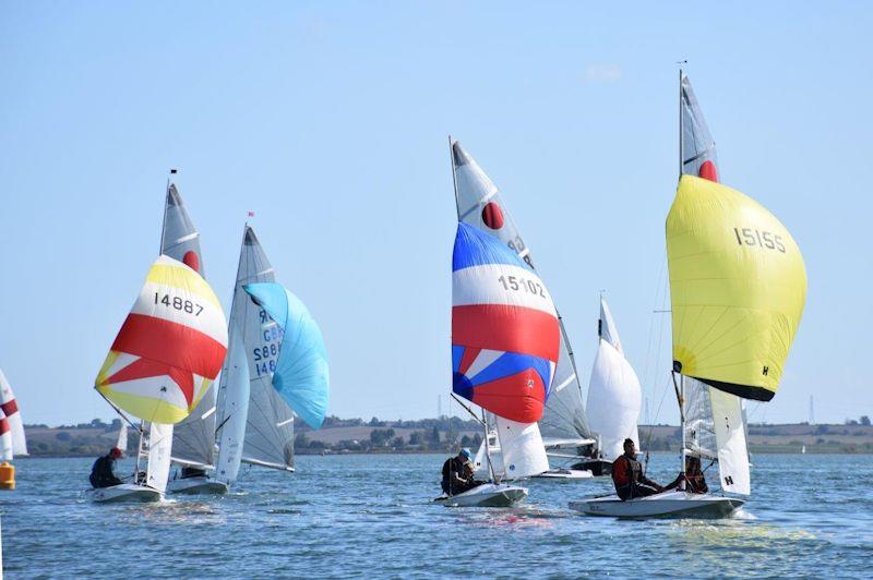 Fireball Under 26 Championship at Blackwater photo copyright Russ Lee taken at Blackwater Sailing Club and featuring the Fireball class