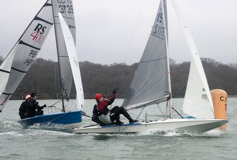 Chichester Yacht Club Snowflake Series day 2 photo copyright Dani McTernan taken at Chichester Yacht Club and featuring the Fireball class