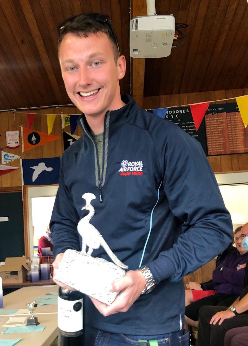 Special prize for “Poser of the Week”, awarded to Jack Jardine for the music system aboard his Fireball, entertaining the fleets between races - Kippford Week at Solway photo copyright David Henderson taken at Solway Yacht Club and featuring the Fireball class