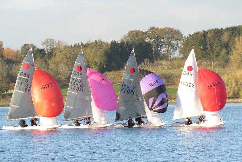 Gul Fireball open meeting at Draycote photo copyright Dominic Cottrill taken at Draycote Water Sailing Club and featuring the Fireball class