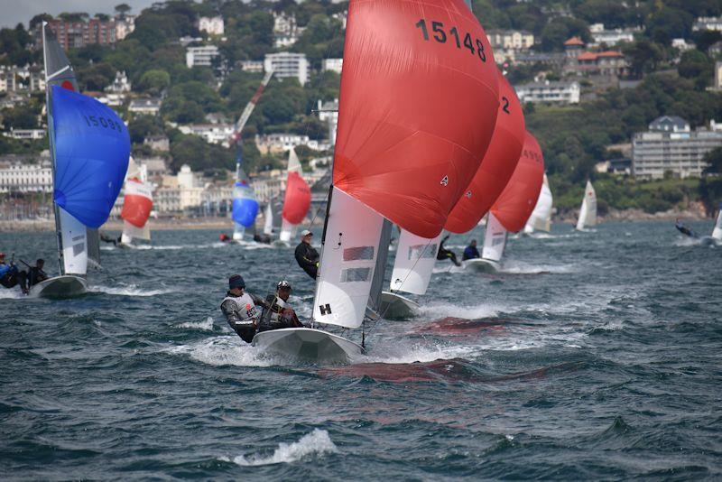 Fireballs racing at Royal Torbay YC - photo © Tania Hutchings