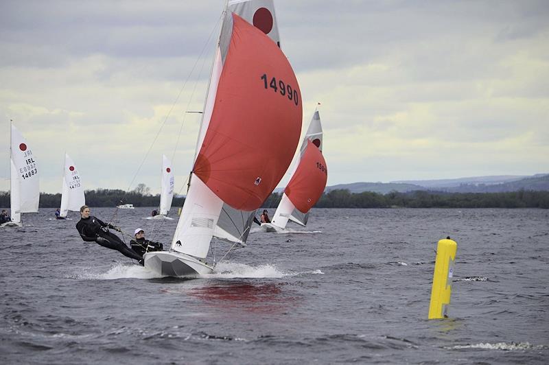 ISA Fireball Pre-Worlds Coaching at Lough Derg photo copyright Thomas Chaix / Dinghy Performance taken at Lough Derg Yacht Club and featuring the Fireball class