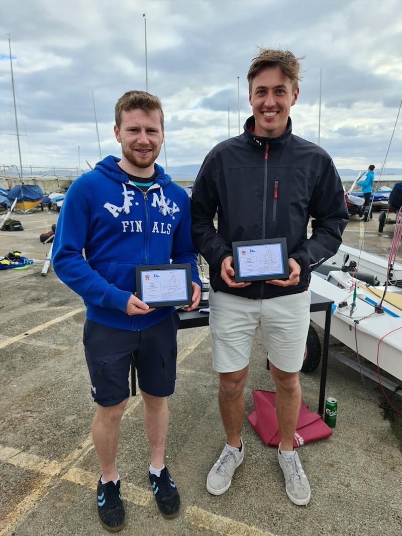 The silver fleet prize was won by Conor Twohig and Matthew Cotter in the Fireball Ulster Championships photo copyright Frank Miller taken at Sutton Dinghy Club and featuring the Fireball class