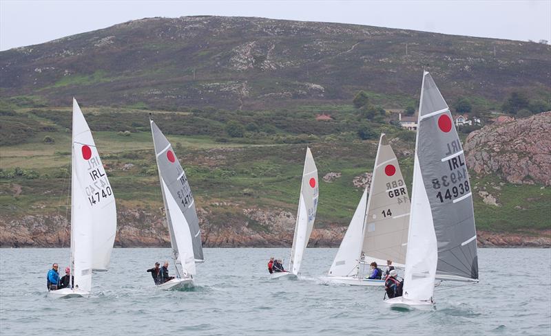 Pre-start at Red Rock during the Fireball Ulster Championships - photo © Andy Johnston