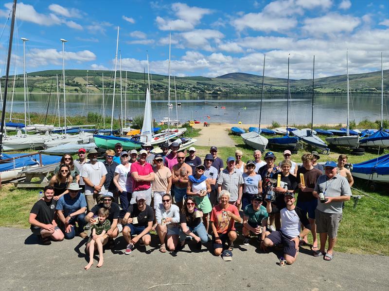 Fireball Leinsters at Blessington Sailing Club photo copyright Frank Miller taken at Blessington Sailing Club and featuring the Fireball class